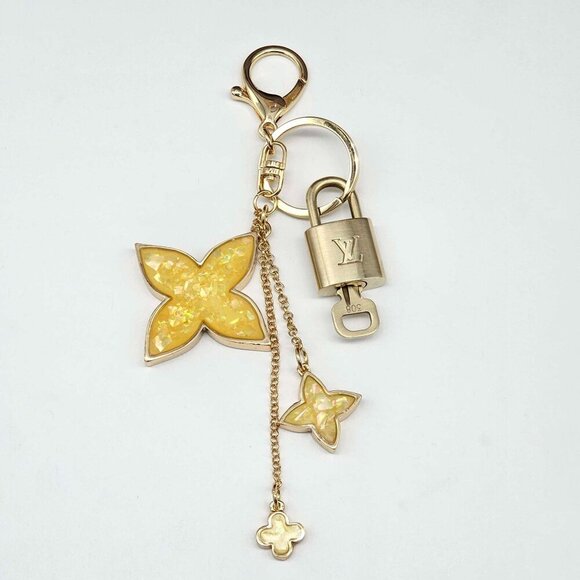 Authentic Louis Vuitton Lock & Key with unbranded Bagcharm, Keycharm, Keychain - Picture 1 of 10